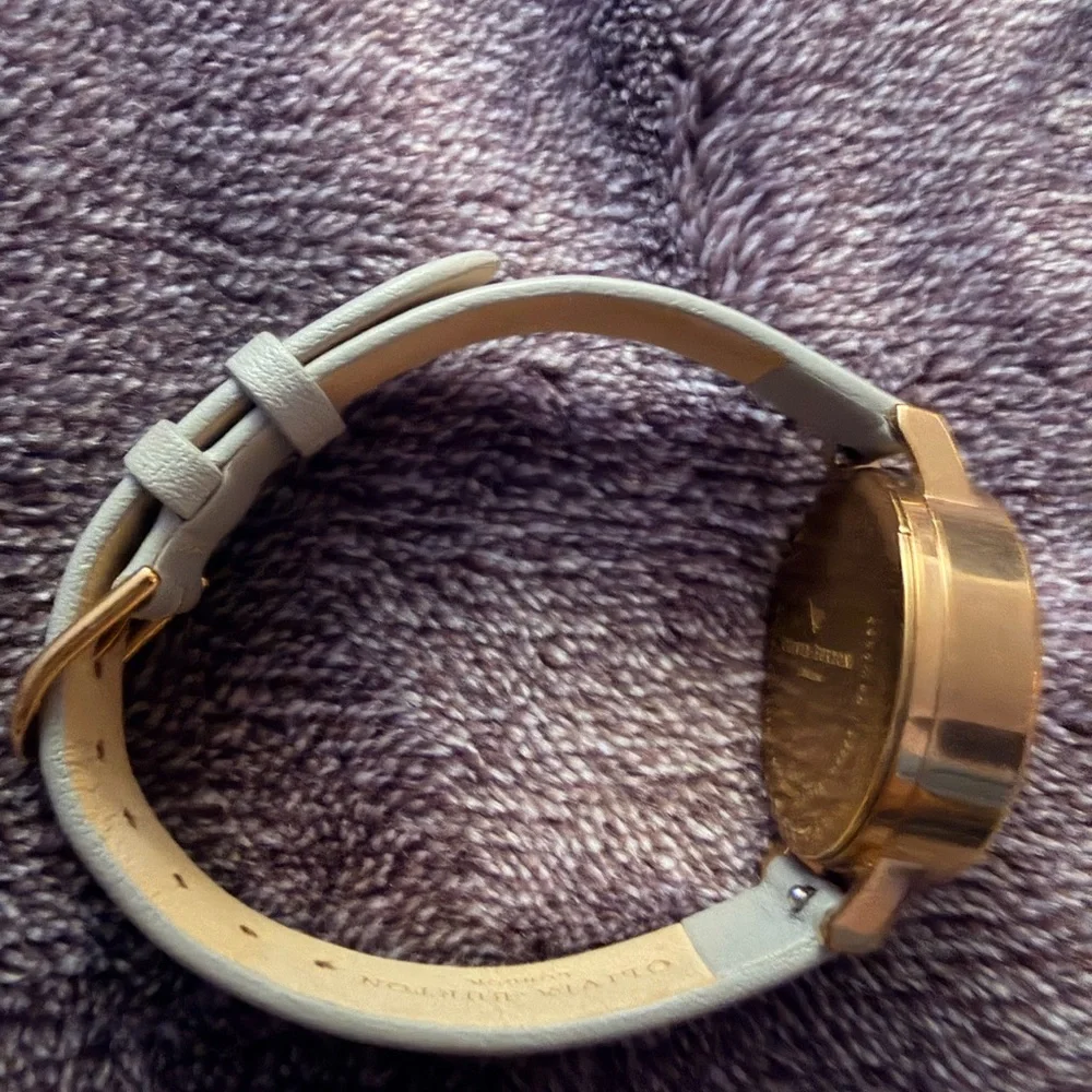 OLIVIA BURTON Gold and Gray Watch - Picture 5 of 5